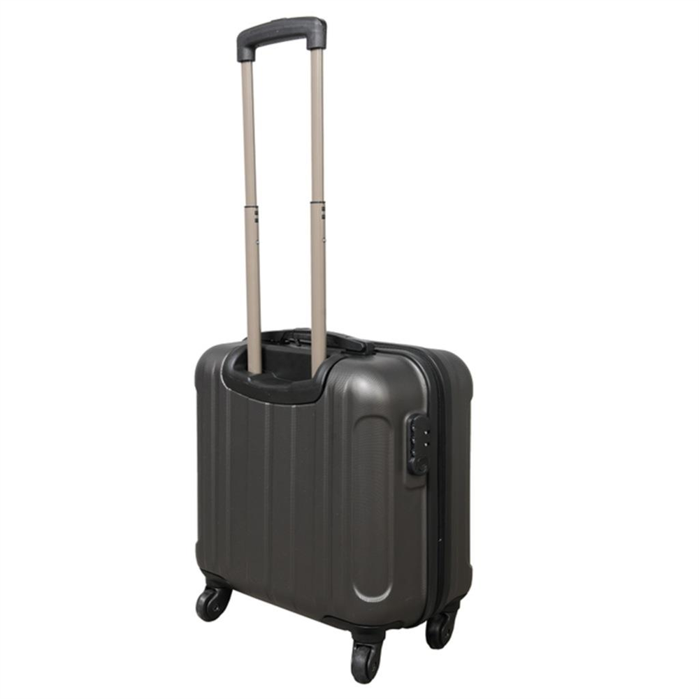 Wexta WX-220 Kabin Tipi Hostes Pilot Tiği Valizi Abs Antrasit Gri 