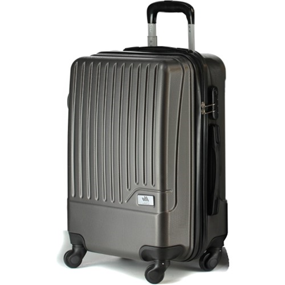 Wexta WX-230 Antrasit 3lü Valiz Seti Kabin, Orta & Büyük Boy 