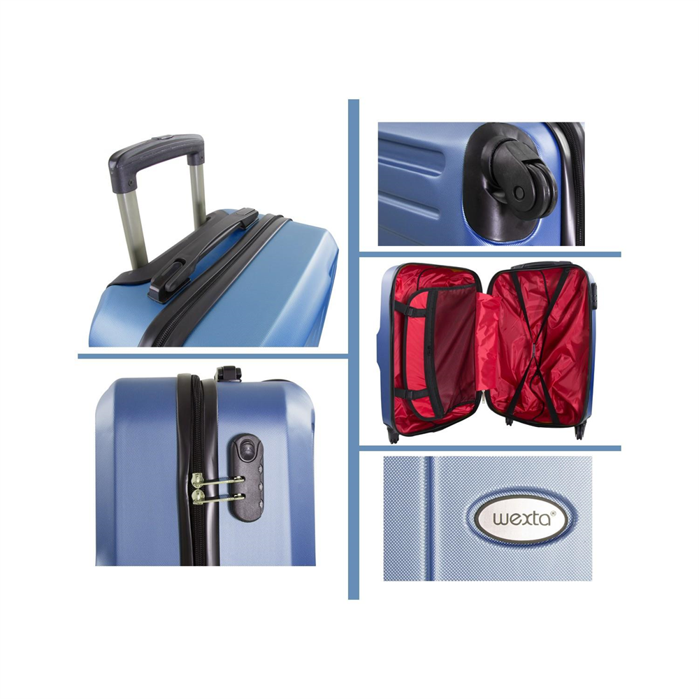 Wexta WX-230 Siyah Orta Boy Valiz