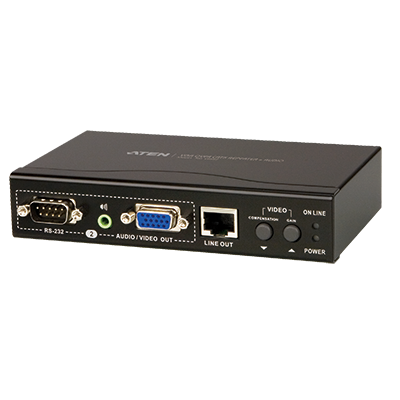 Wireless Adaptörler ATEN VB552-A7-G VGA OVER CAT 5 REPEATER+AUDİO Satın Al