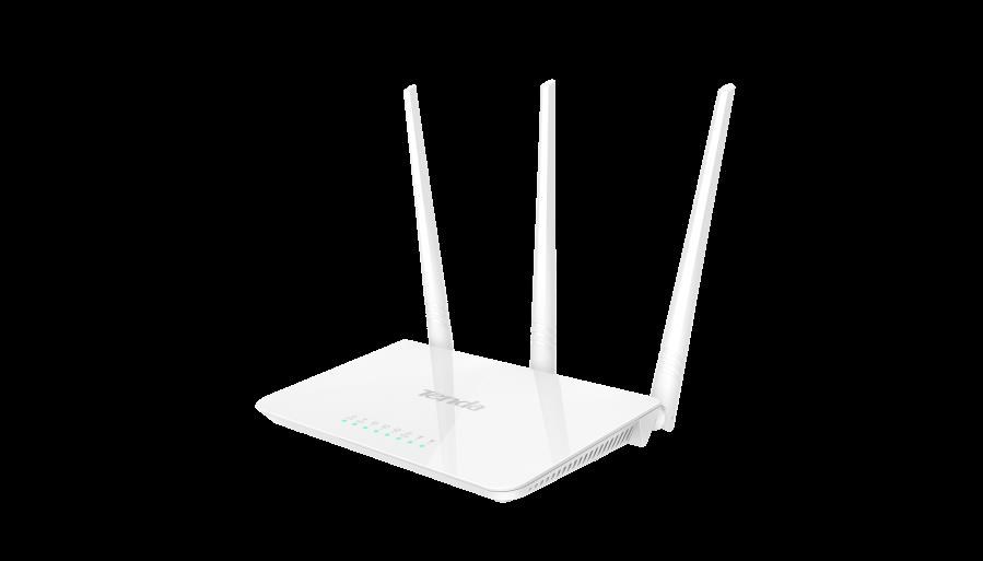 Wireless Adaptörler Tenda F3 300 Mbps 4 Port Router 3 Anten Satın Al