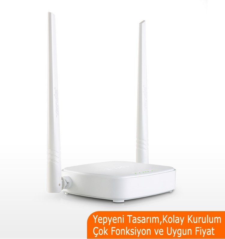 Wireless Adaptörler Tenda N301 300 Mbps 4 Port Router 2 Anten Satın Al
