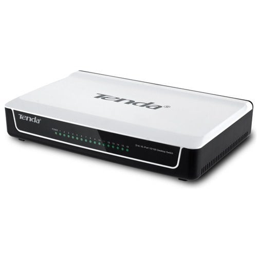 Wireless Adaptörler Tenda S16 16 Port 10-100 Mbps Switch Plastik Kasa Satın Al