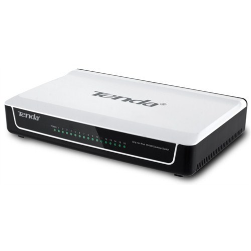 Wireless Adaptörler Tenda S16 16 Port 10-100 Mbps Switch Plastik Kasa Satın Al