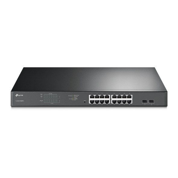 Wireless Adaptörler Tp-Link TL-SG1218MPE 16 Port 10-100-1000 Poe+ Switch 2 Port SFP Çelik Kasa Rack Mount Satın Al