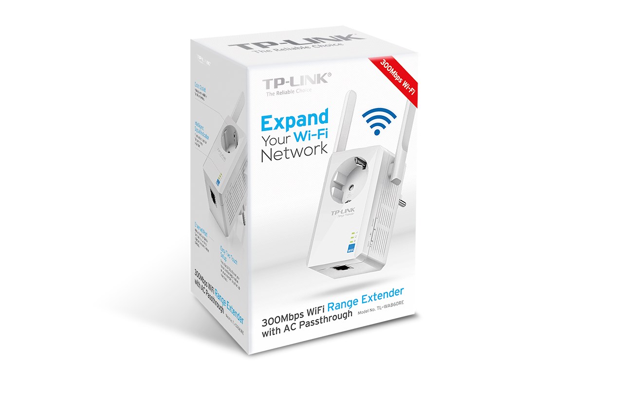 Wireless Adaptörler TP-LINK TL-WA860RE KABLOSUZ MENZİL GENİŞ Satın Al