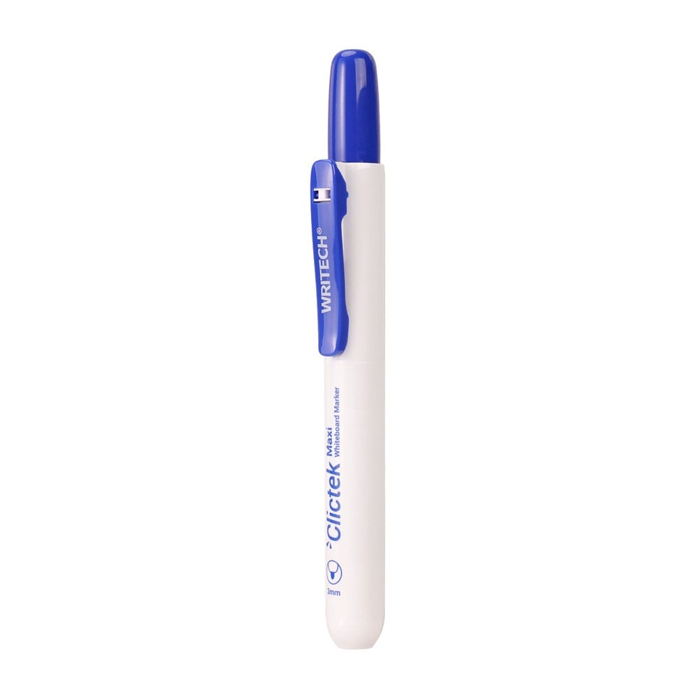 Yazı Tahtası Kalemleri WRITECH W-0005WB BASMALI JUMBO TAHTA KALEMİ MAVİ - 12'Lİ KUTU Satın Al