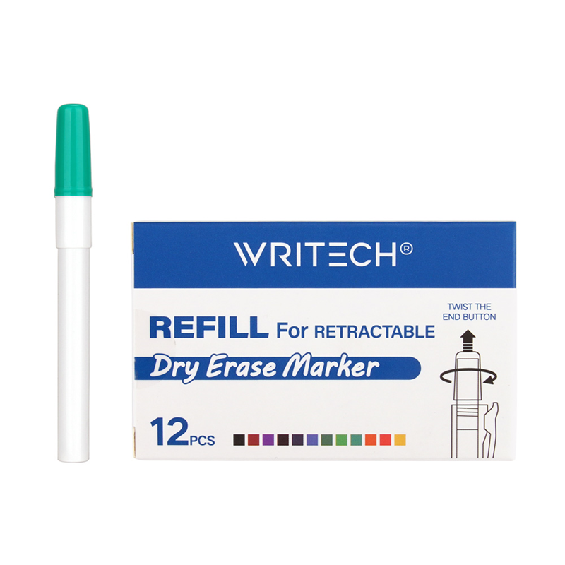 Yazı Tahtası Kalemleri WRITECH W-709 BASMALI TAHTA KALEM YEDEK TÜP YEŞİL - 12'Lİ KUTU Satın Al