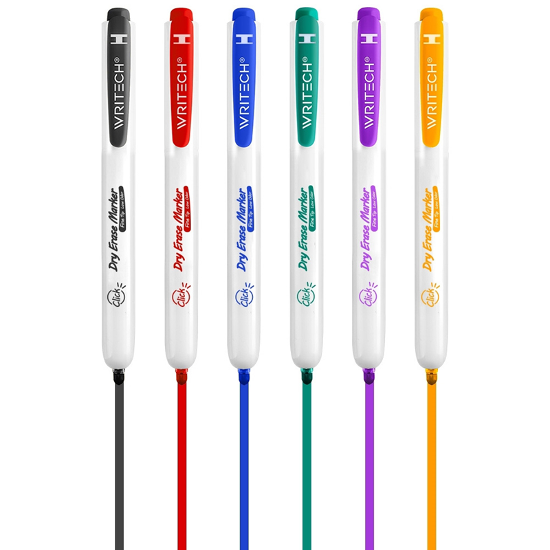 Yazı Tahtası Kalemleri WRITECH W-709 BASMALI TAHTA KALEMİ - 12X6RENK (+36 REFILL) - 72'Lİ STAND Satın Al