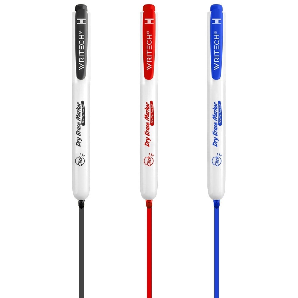 Yazı Tahtası Kalemleri WRITECH W-709 BASMALI TAHTA KALEMİ - 24'LÜ SET Satın Al