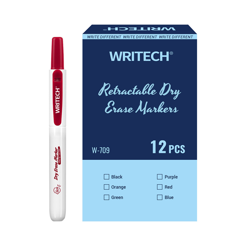 Yazı Tahtası Kalemleri WRITECH W-709 BASMALI TAHTA KALEM KIRMIZI - 12'Lİ KUTU Satın Al