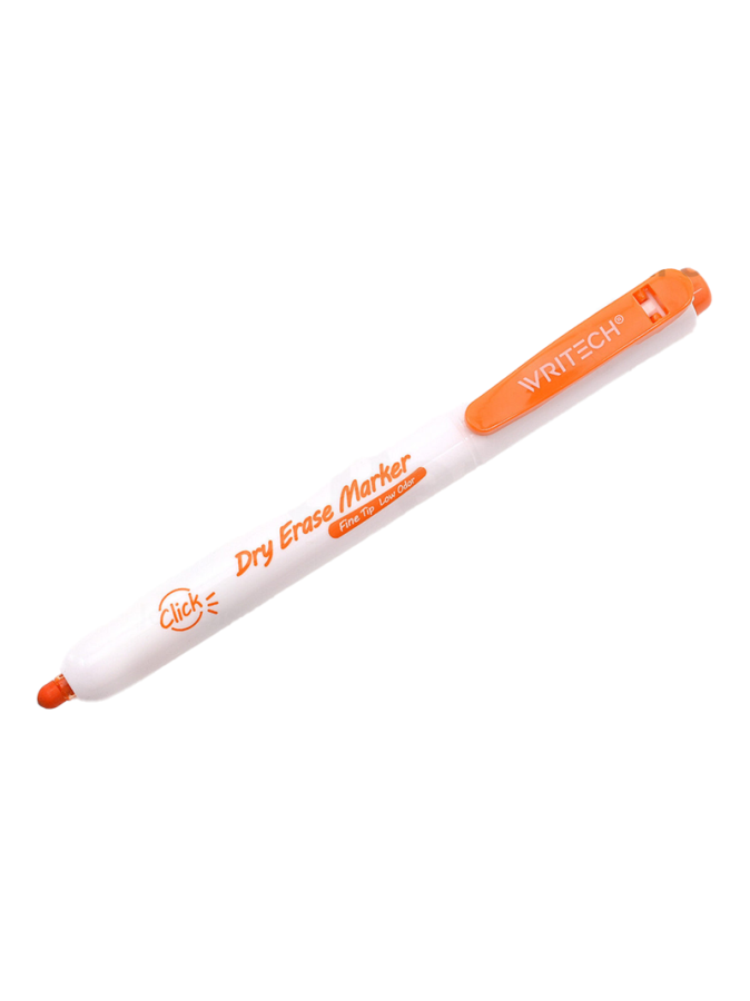 Yazı Tahtası Kalemleri WRITECH W-709 BASMALI TAHTA KALEM TURUNCU - 12'Lİ KUTU Satın Al