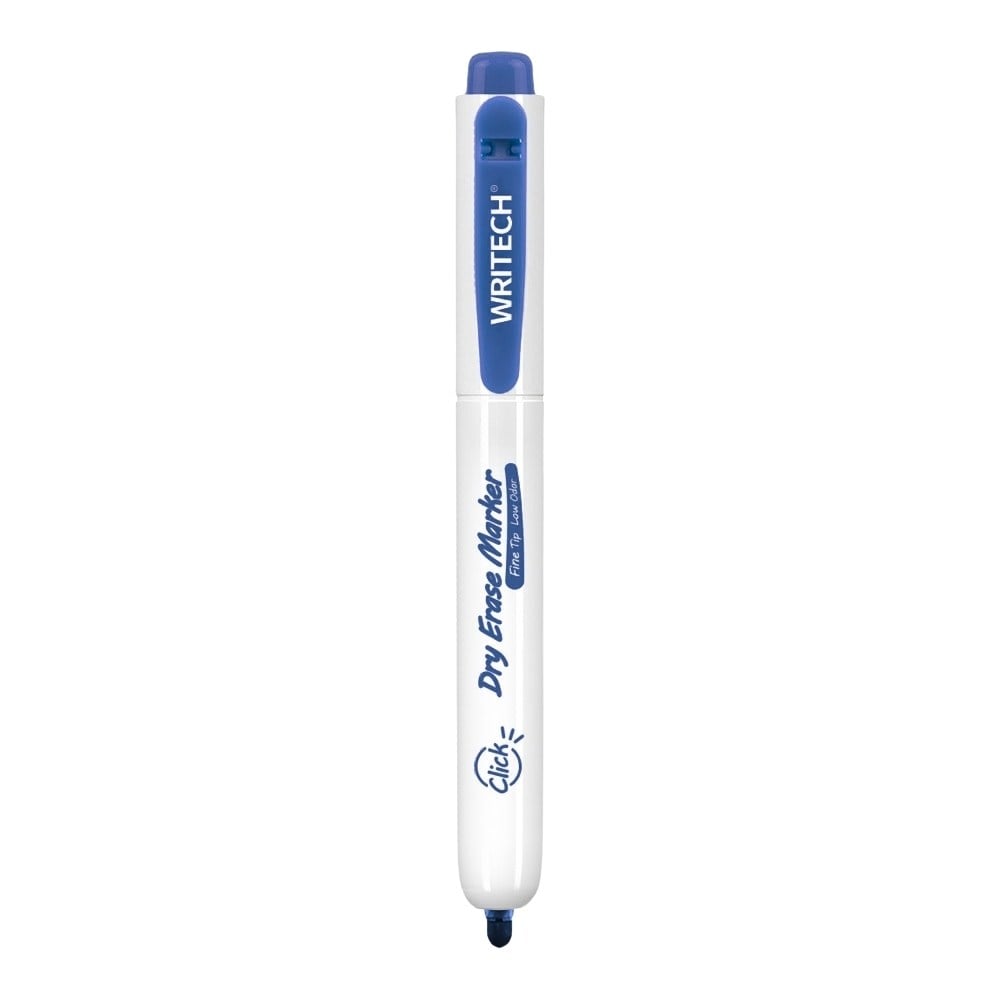 Yazı Tahtası Kalemleri WRITECH W-709 BASMALI TAHTA KALEM MAVİ - 12'Lİ KUTU Satın Al