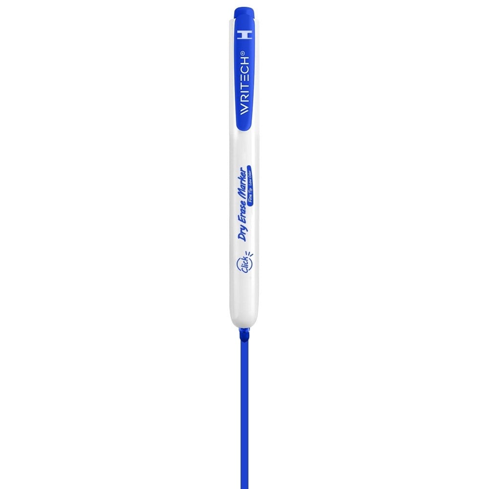 Yazı Tahtası Kalemleri WRITECH W-709 BASMALI TAHTA KALEM MAVİ - 12'Lİ KUTU Satın Al