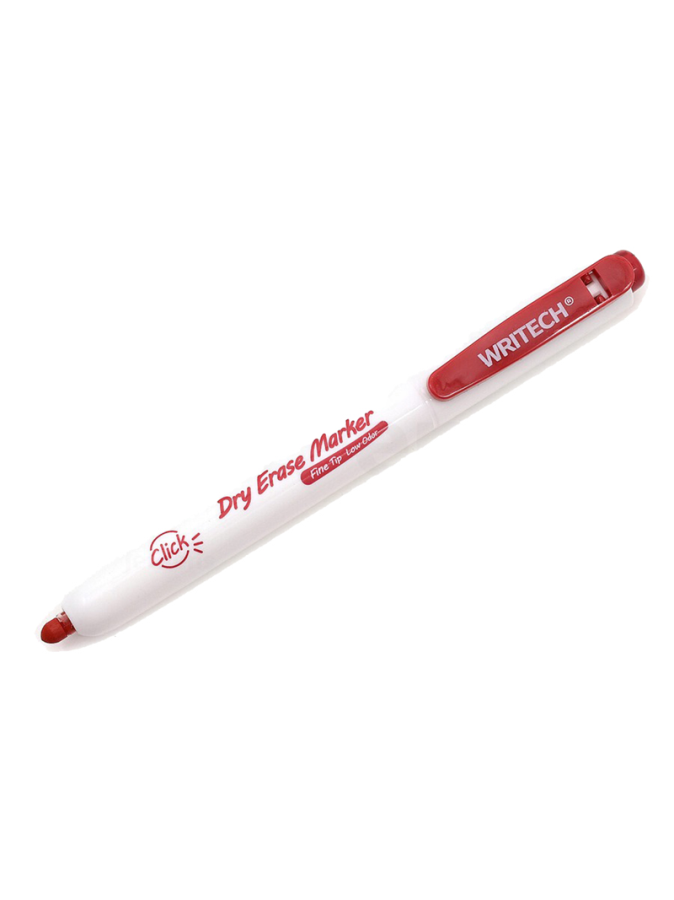 Yazı Tahtası Kalemleri WRITECH W-709 BASMALI TAHTA KALEM KIRMIZI - 12'Lİ KUTU Satın Al