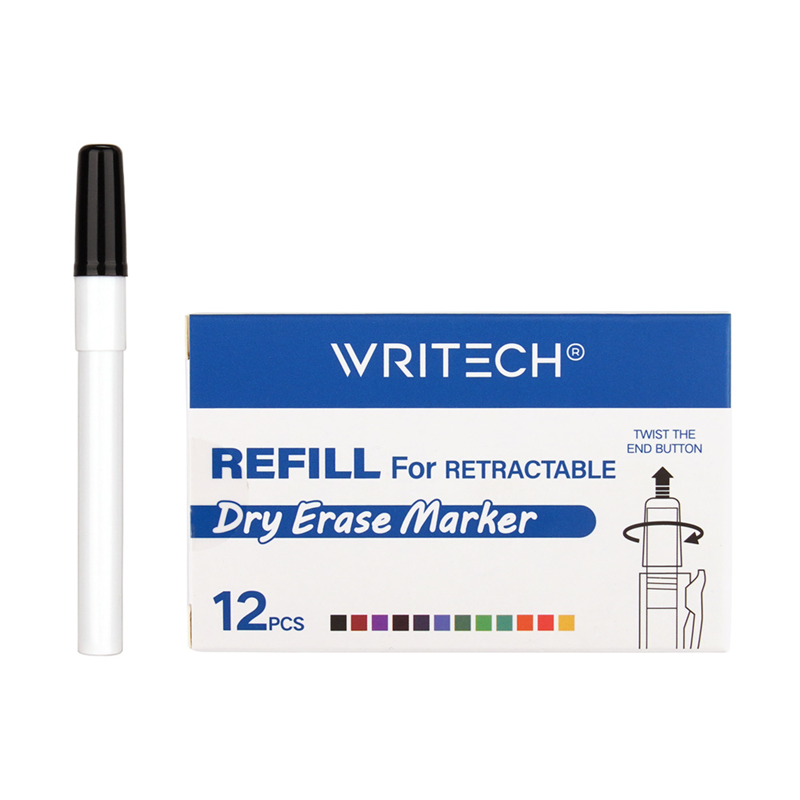 Yazı Tahtası Kalemleri WRITECH W-709 BASMALI TAHTA KALEM YEDEK TÜP SİYAH - 12'Lİ KUTU Satın Al