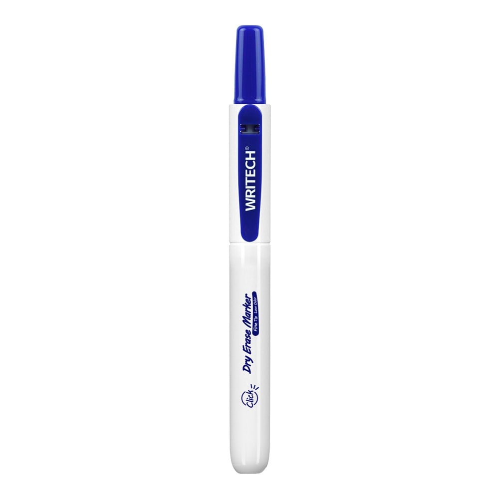 Yazı Tahtası Kalemleri WRITECH W-709 BASMALI TAHTA KALEM MAVİ - 12'Lİ KUTU Satın Al