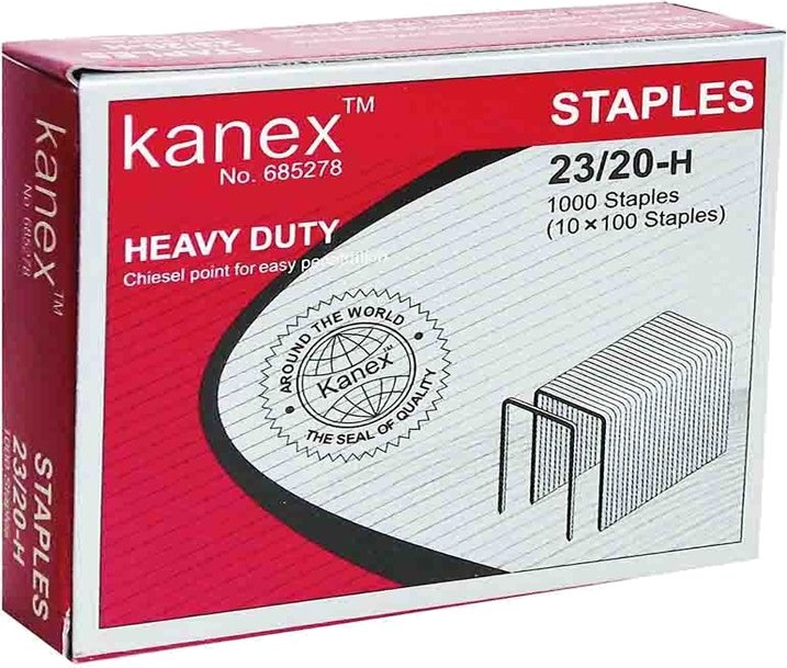 Zımbalar KANEX ZIMBA TELİ NO.23/20-10'LU PAKET Satın Al