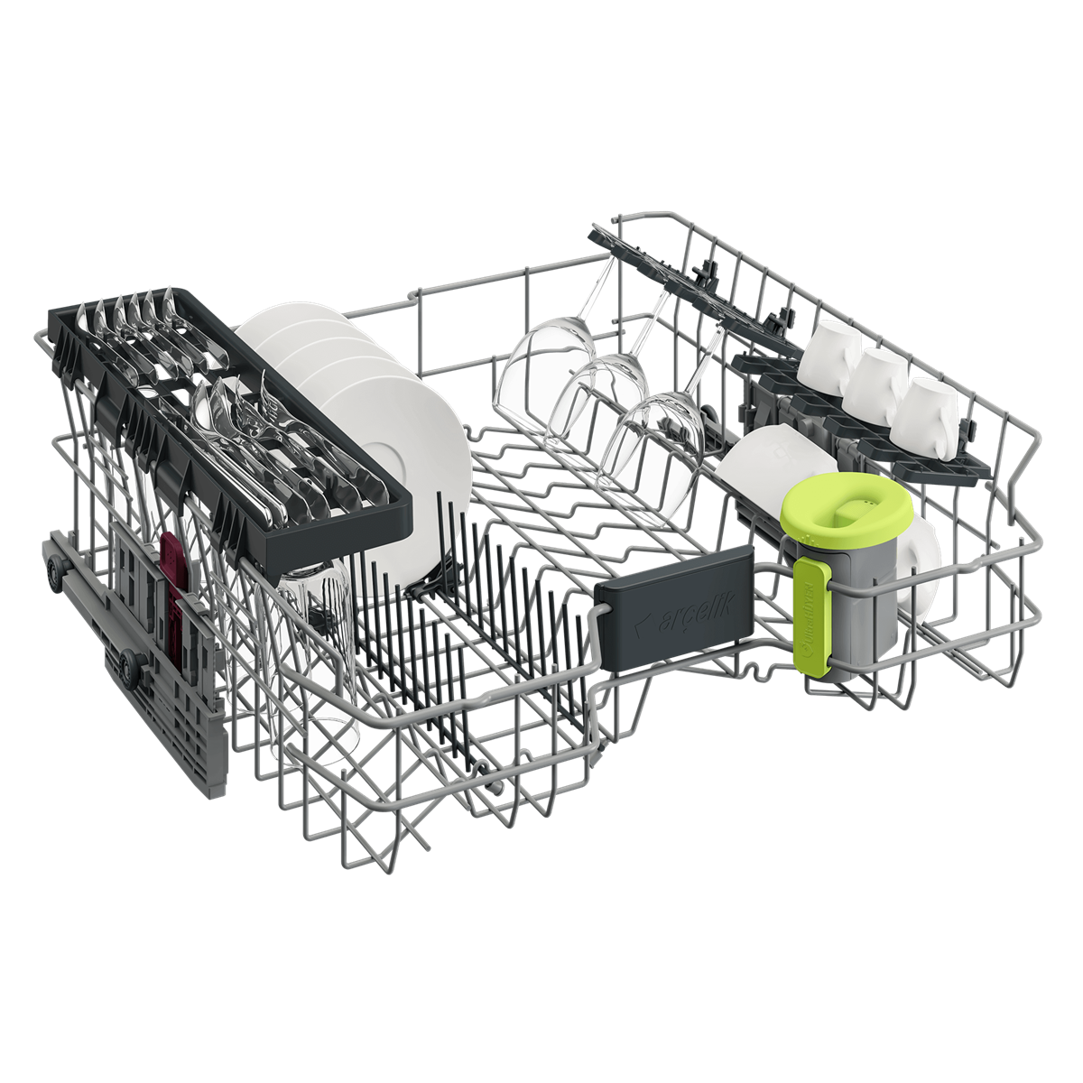 Arçelik 6055 UH I A++ 5 Programlı Bulaşık Makinesi