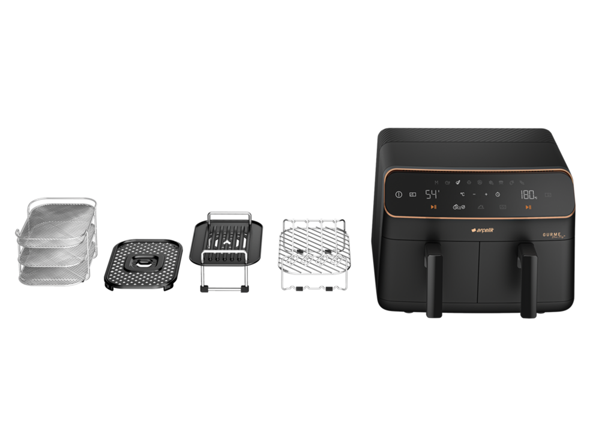 Arçelik FR 9284 Arçelik Gurme DuoFry™ Az Yağlı Fritöz