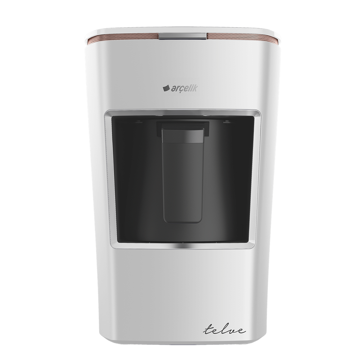 Arçelik K 3300 Beyaz Mini Telve Türk Kahve Makinesi (İstanbul'a Teslim Fiyat)
