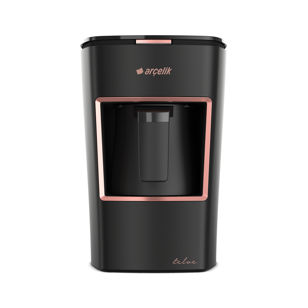 Arçelik K 3300 Siyah Mini Telve Türk Kahve Makinesi