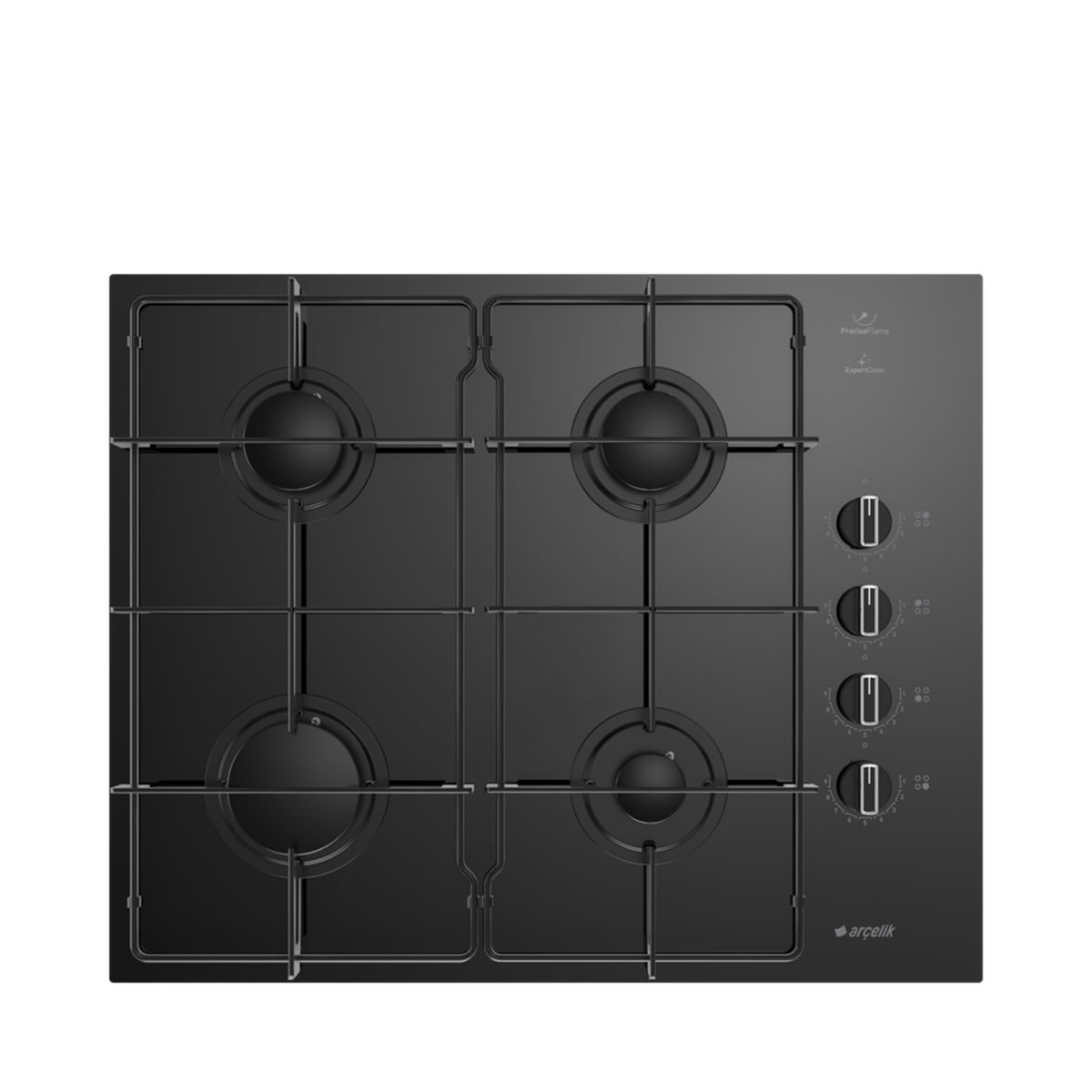 Arçelik OCD D 651-1 EKS Gazlı Cam Tablalı Ocak