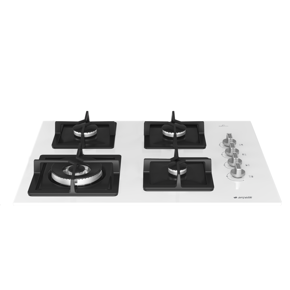 Arçelik OCD K 651 DWYB Gazlı Cam Tablalı Ocak