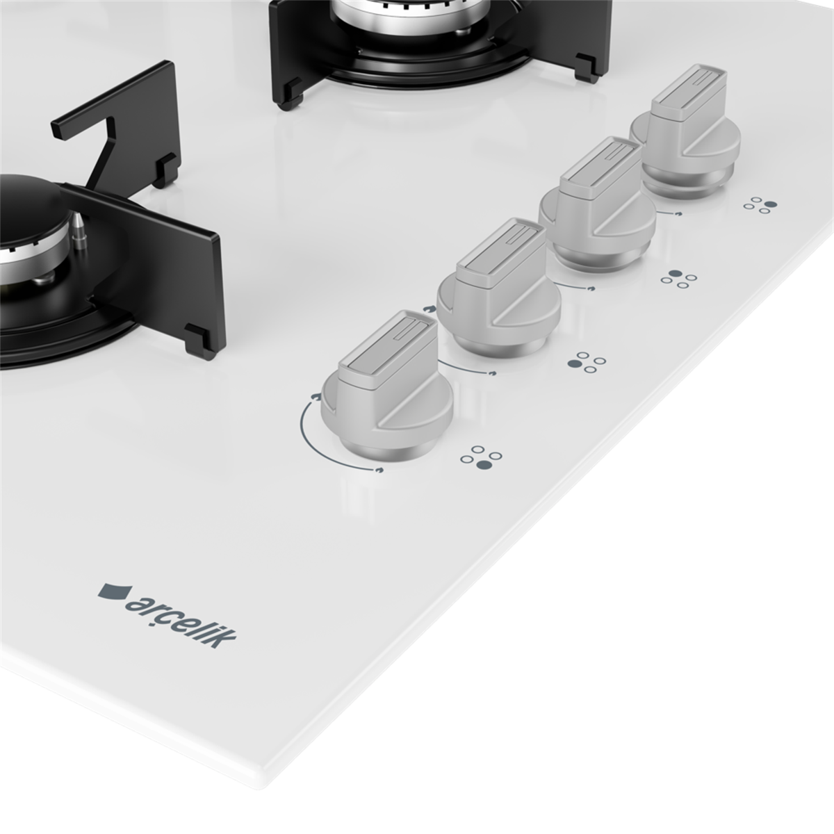 Arçelik OCD T 601-1 EHB Gazlı Cam Tablalı Ocak