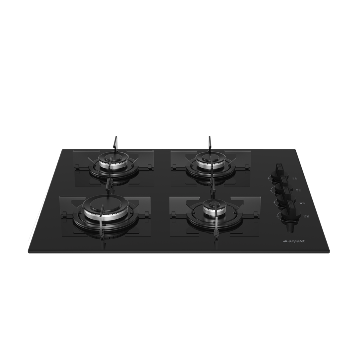 Arçelik OCD T 601-1 ES Gazlı Cam Tablalı Ocak