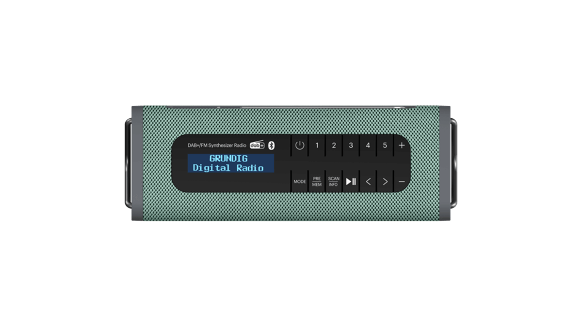 Grundig Band BT Hoparlör Yeşil Hoparlör