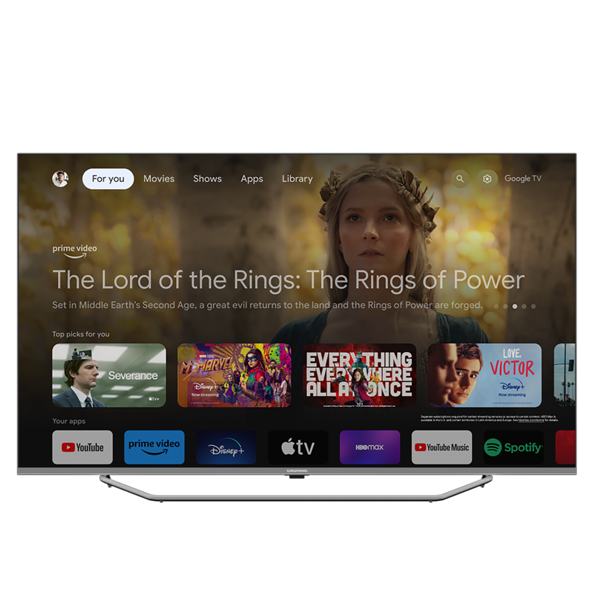 Grundig RIO 50 GHU 8900 S Google TV