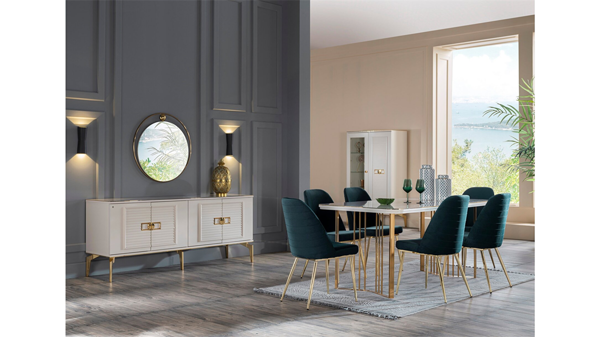 Mondi Veyron Yemek Odası Takımı