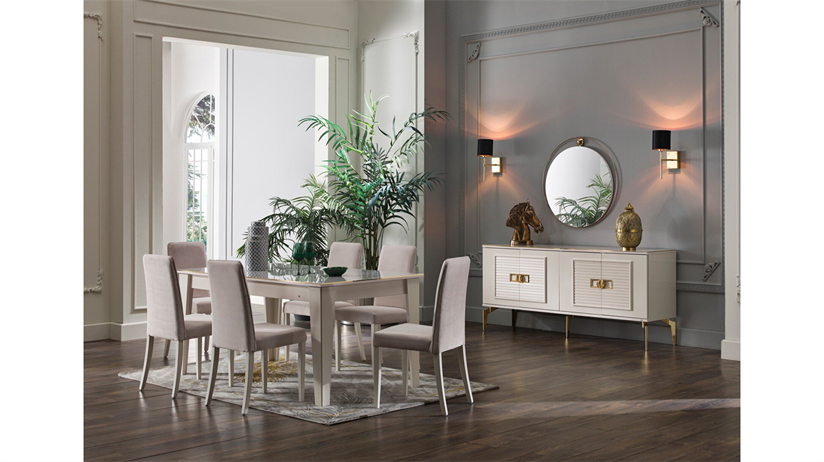 Mondi Veyron Yemek Odası Takımı