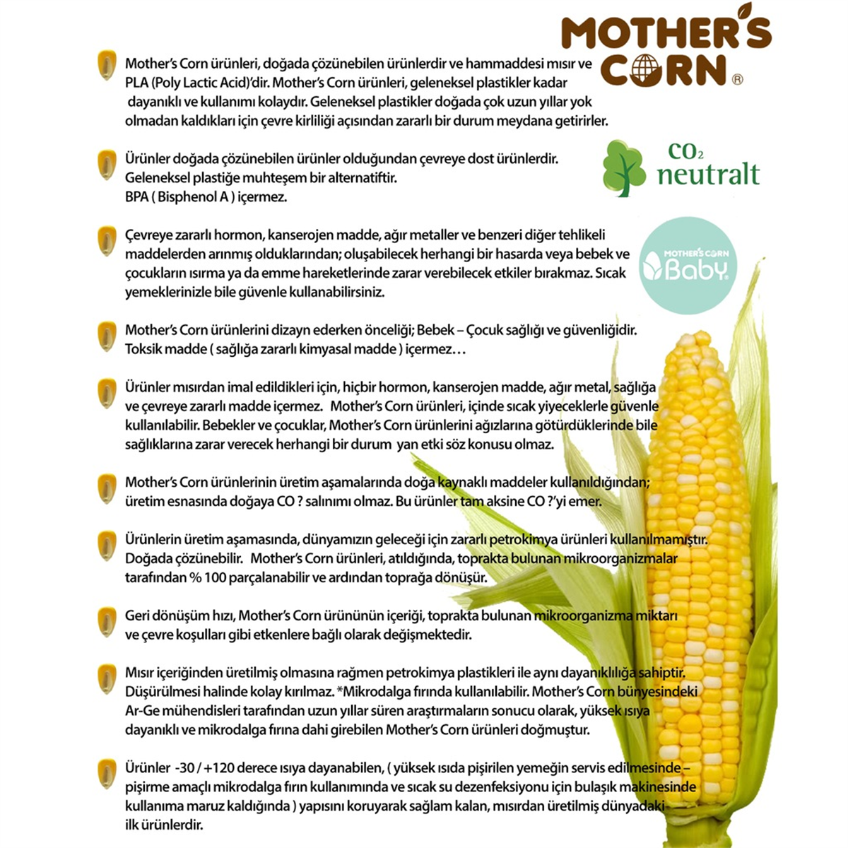 Mother's Corn Bebek Çorba Kasesi