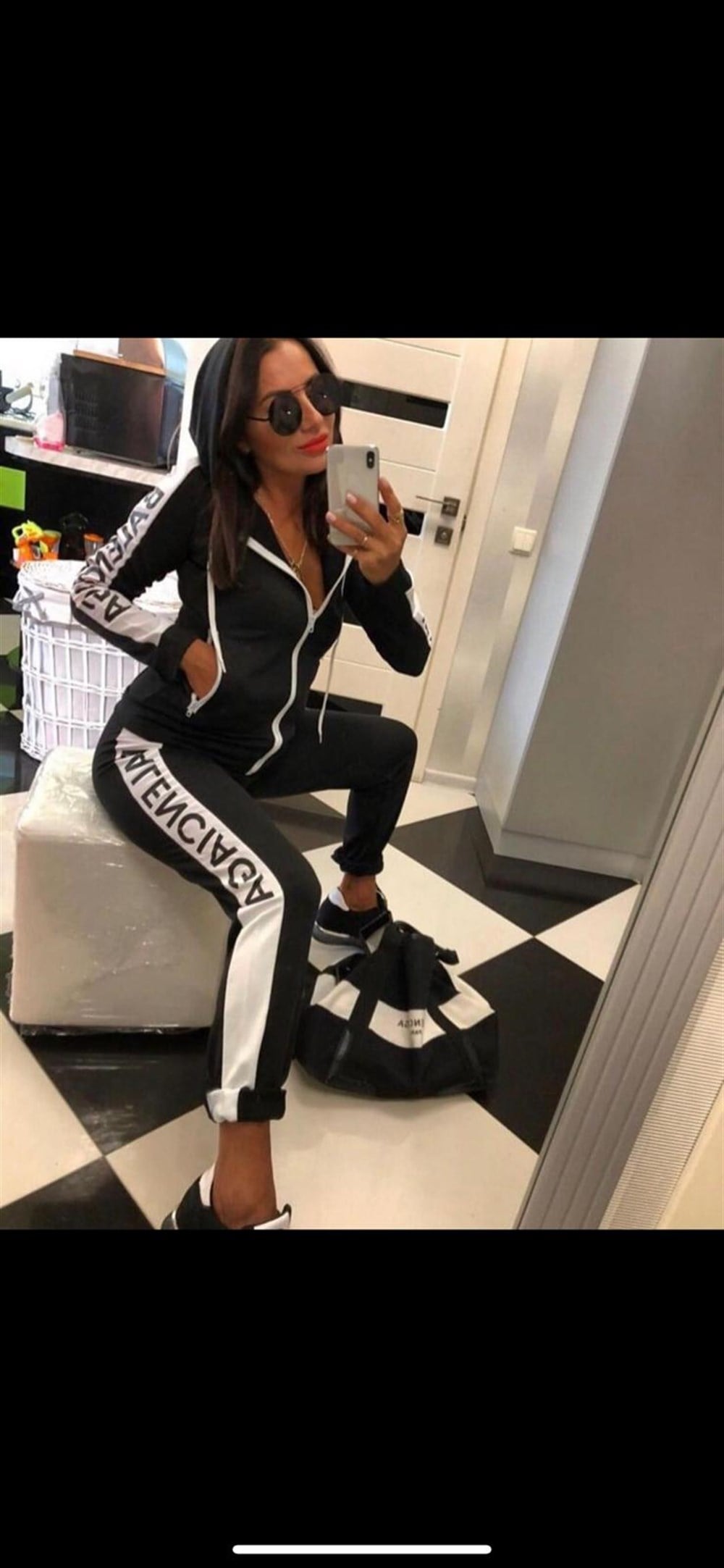 Balenciaga Model Siyah Eşofman