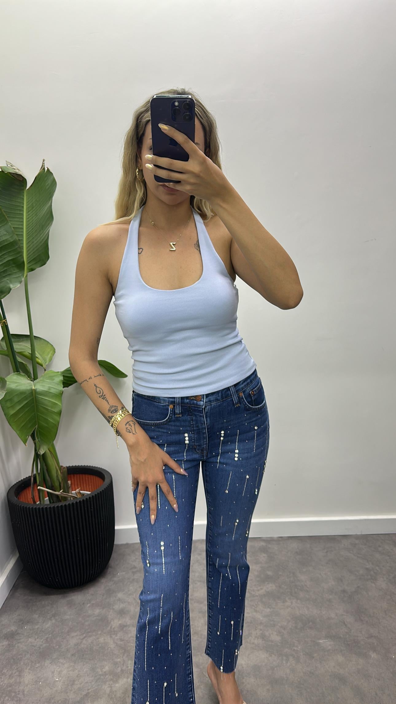 Boyundan Askılı Bluz