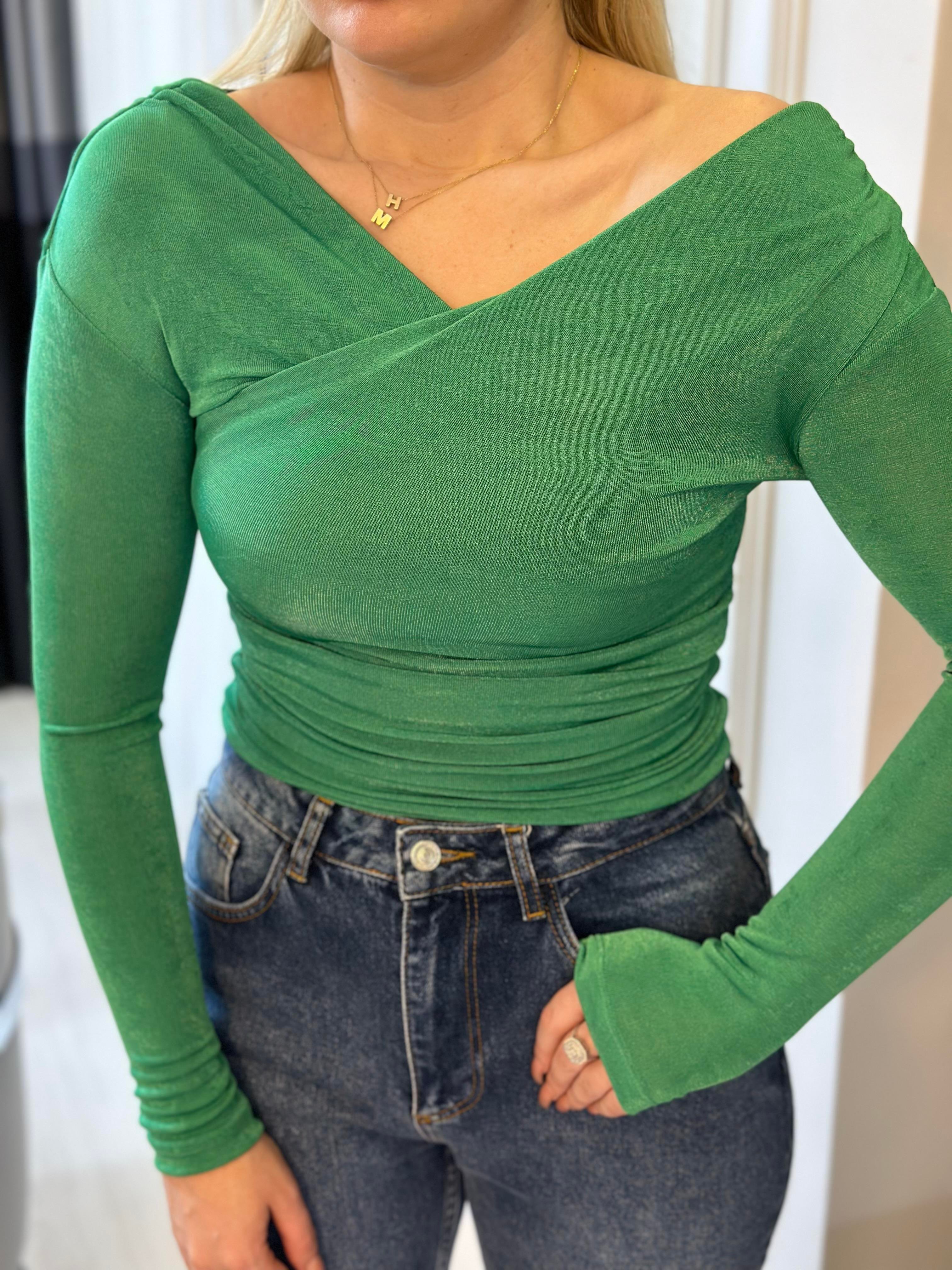 Büzgü Detay Buzzy Bluz