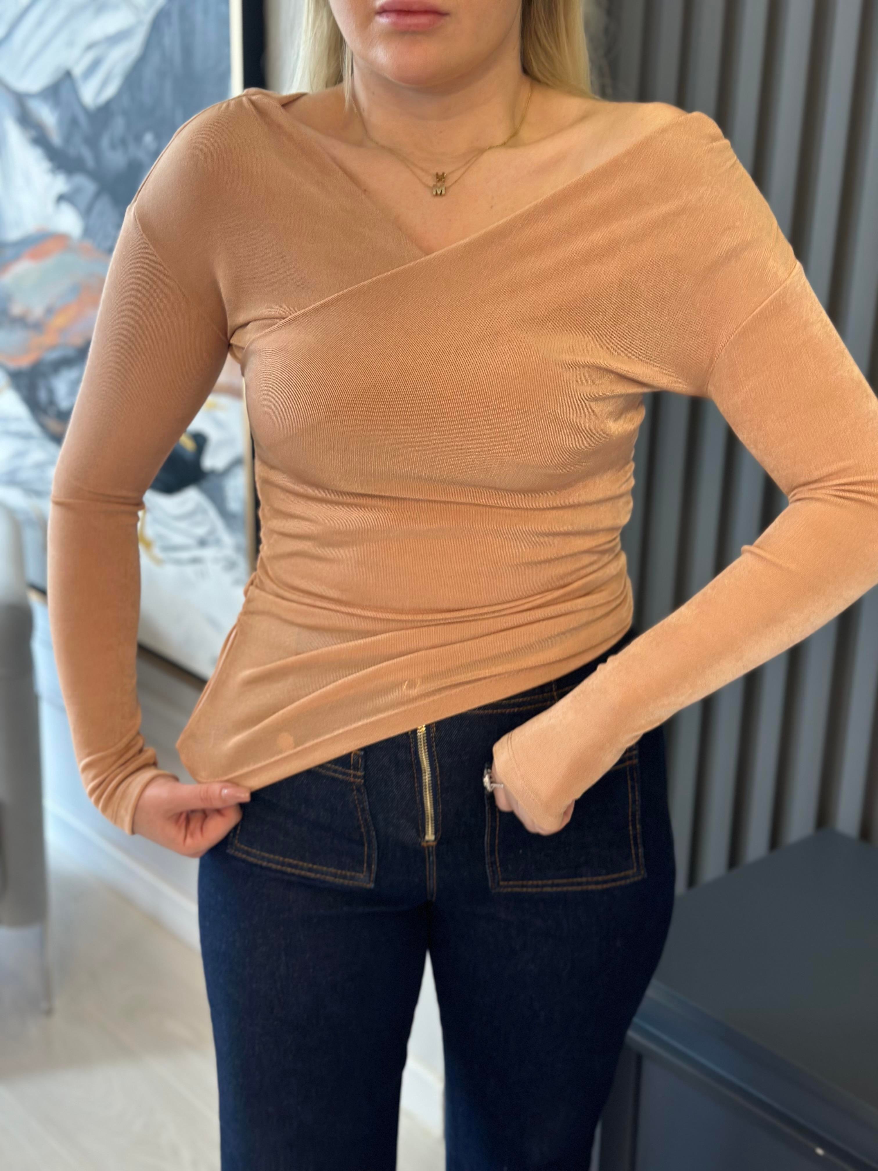 Büzgü Detay Buzzy Bluz