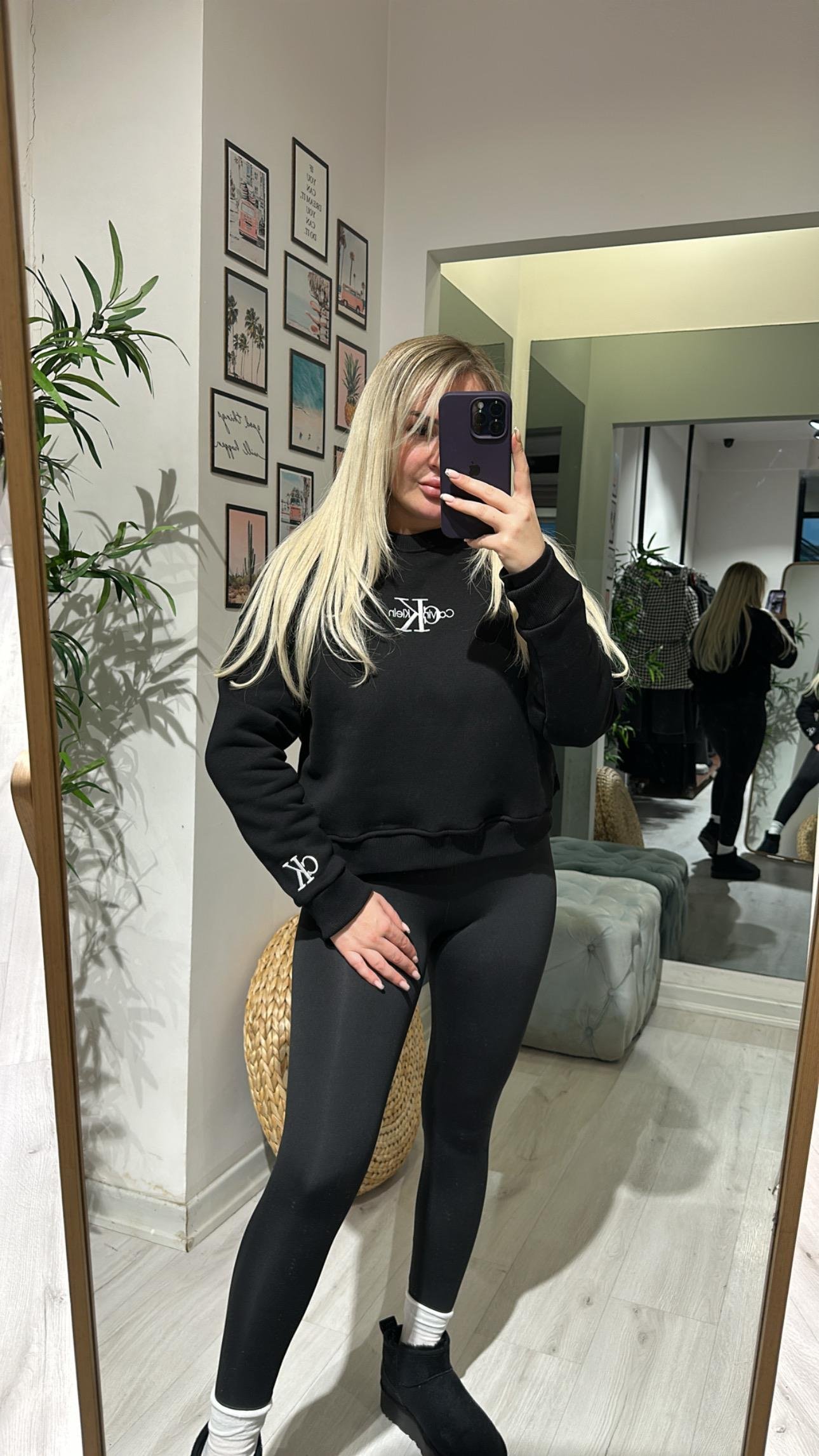 CK Şardonlu Sweat