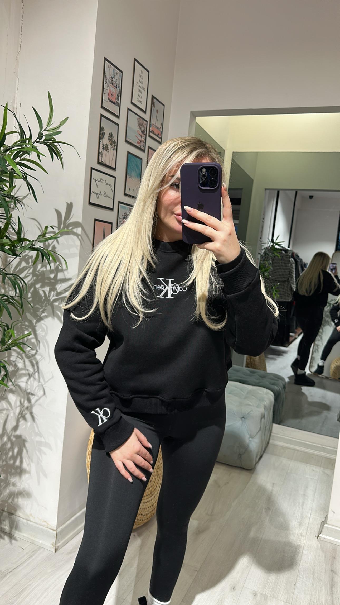 CK Şardonlu Sweat