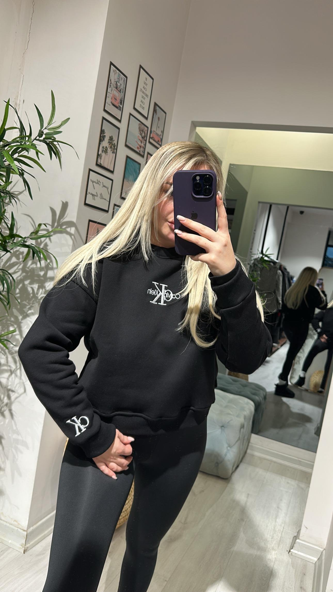 CK Şardonlu Sweat
