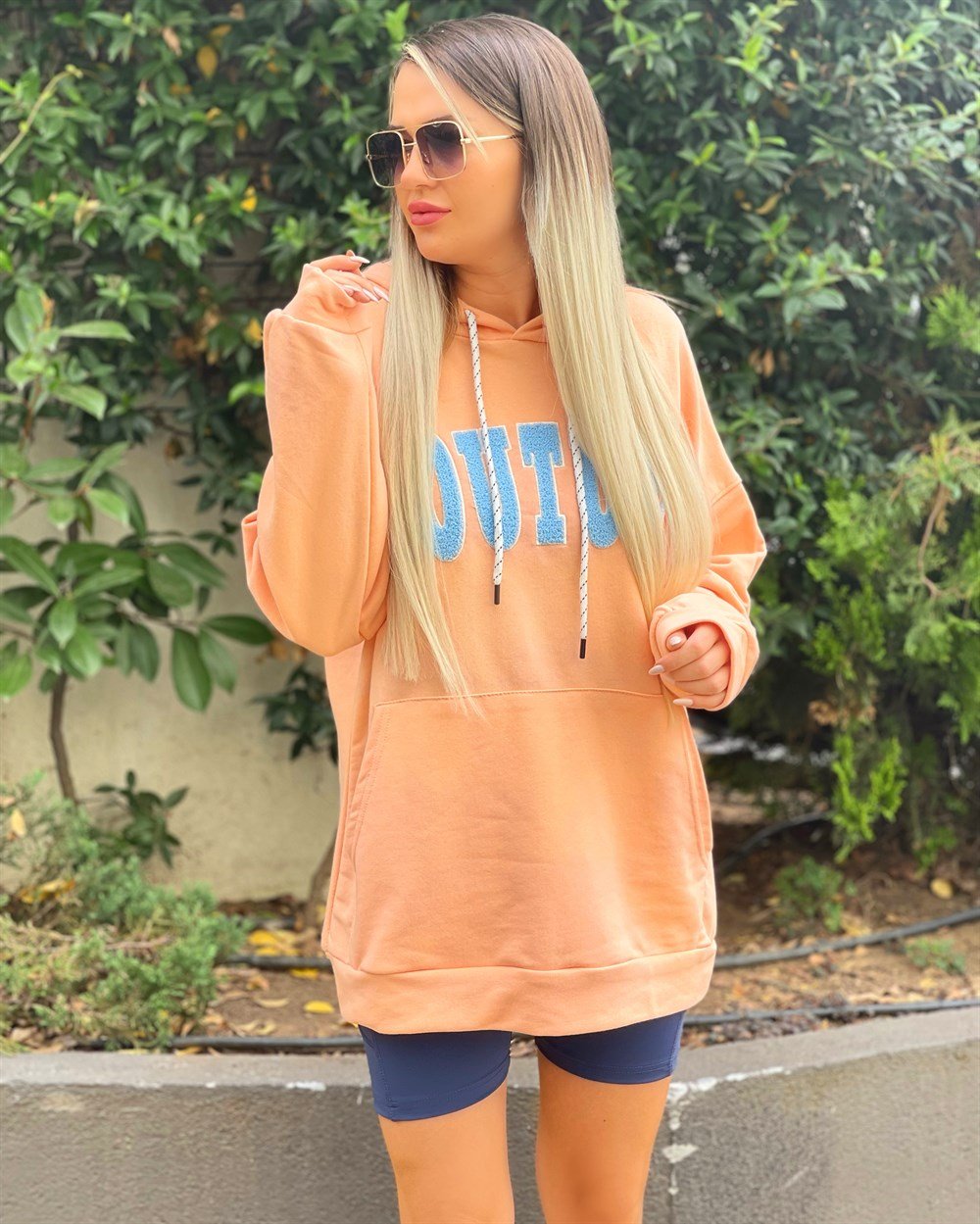 Couture Kapişonlu Sweat