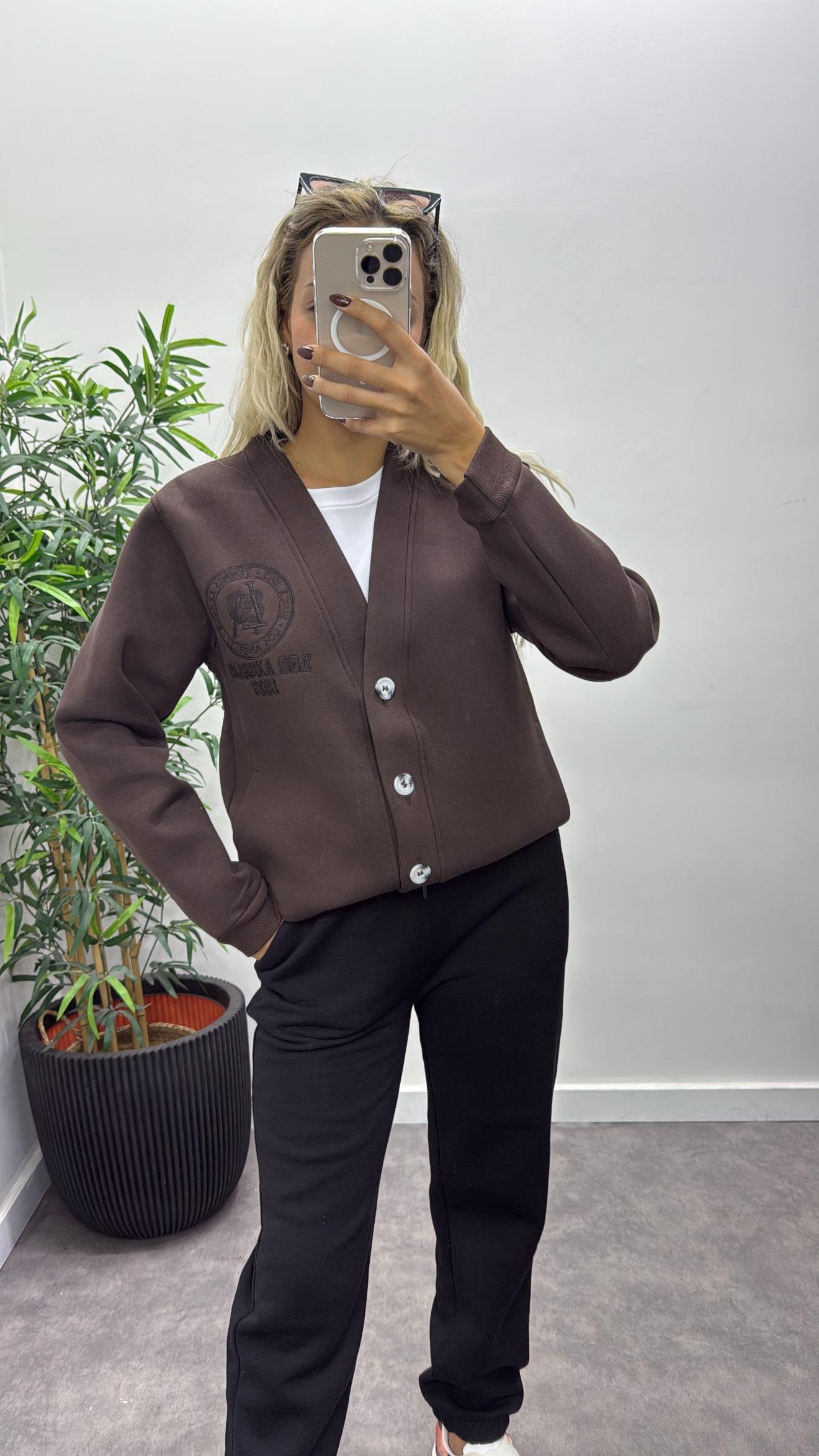 Düğmeli Spor Ceket