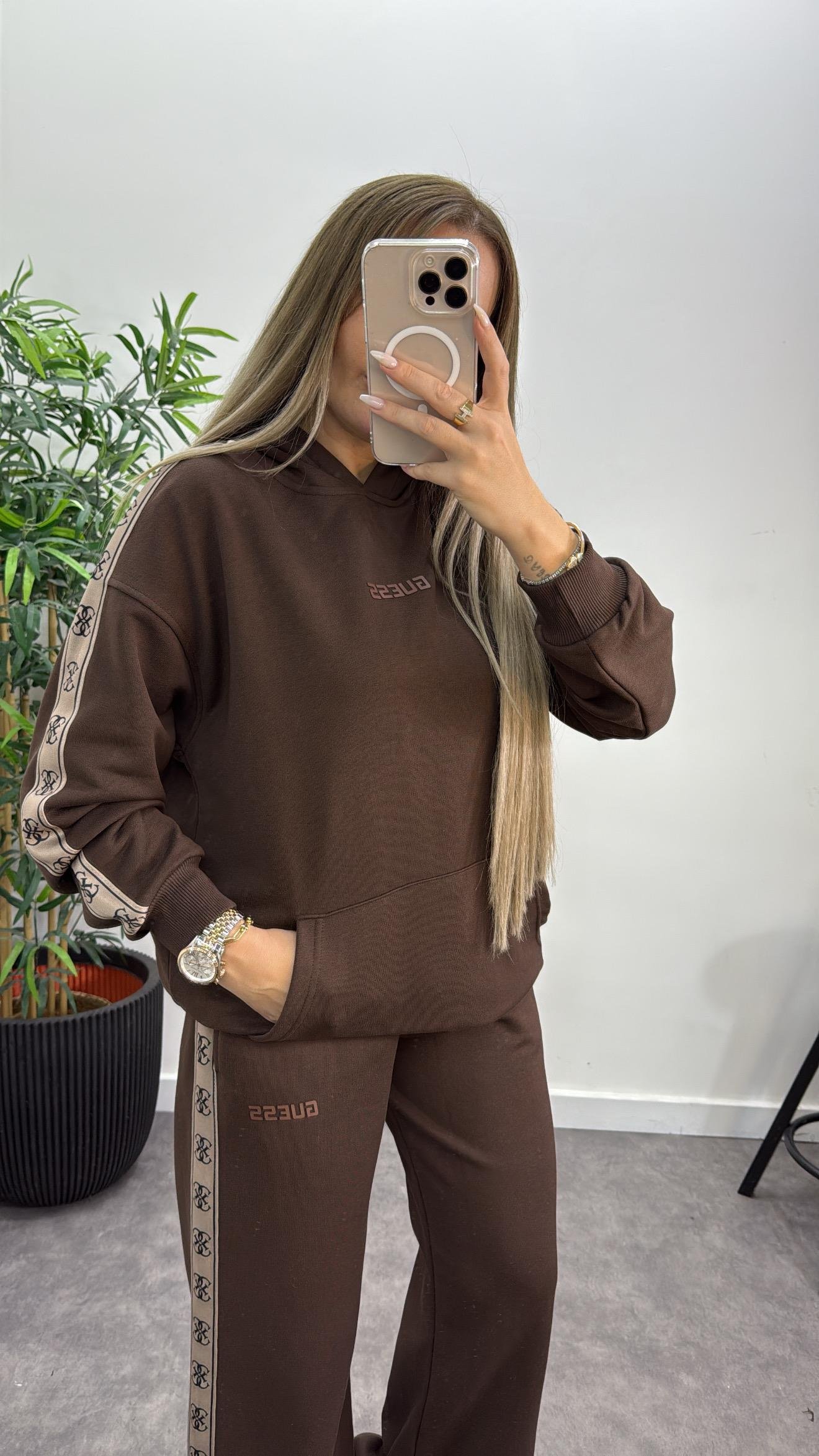 Gues Kapşonlu Sweat