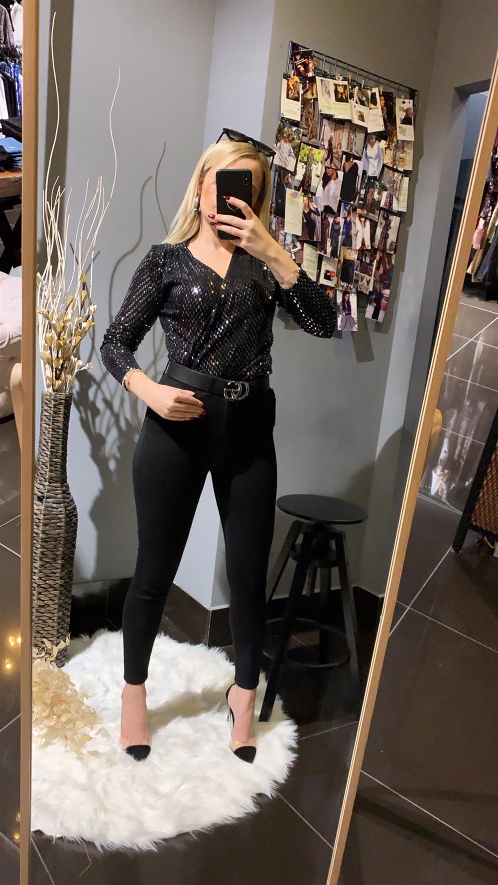 Gümüş Bodysuit