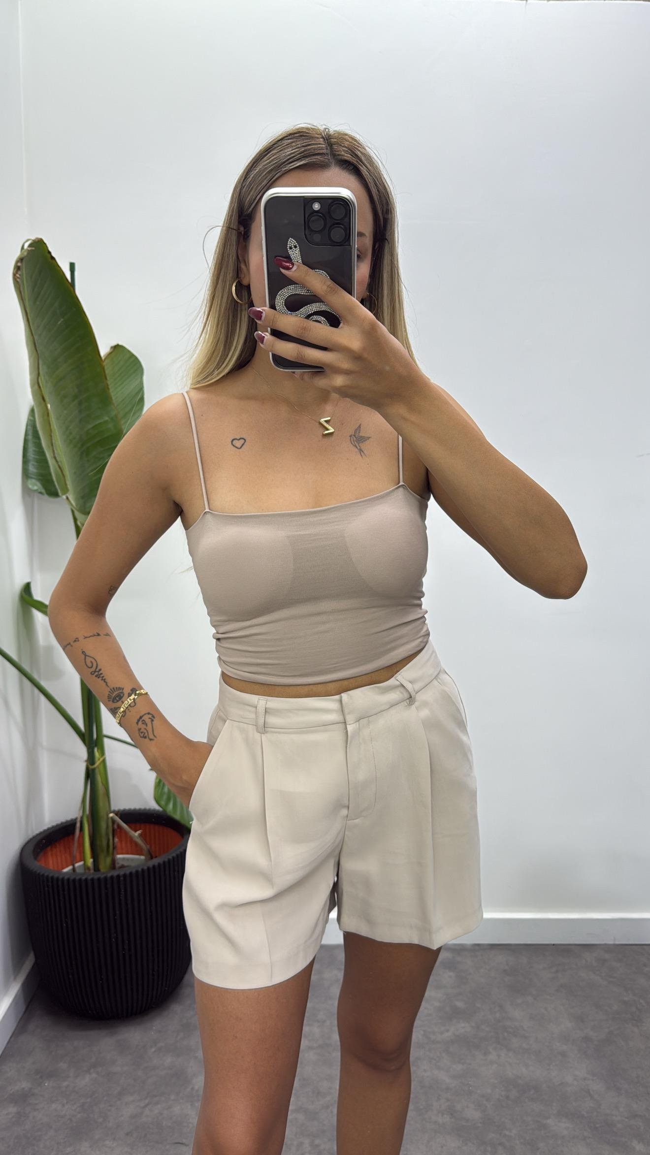 İçi Dolgulu Askılı Atlet