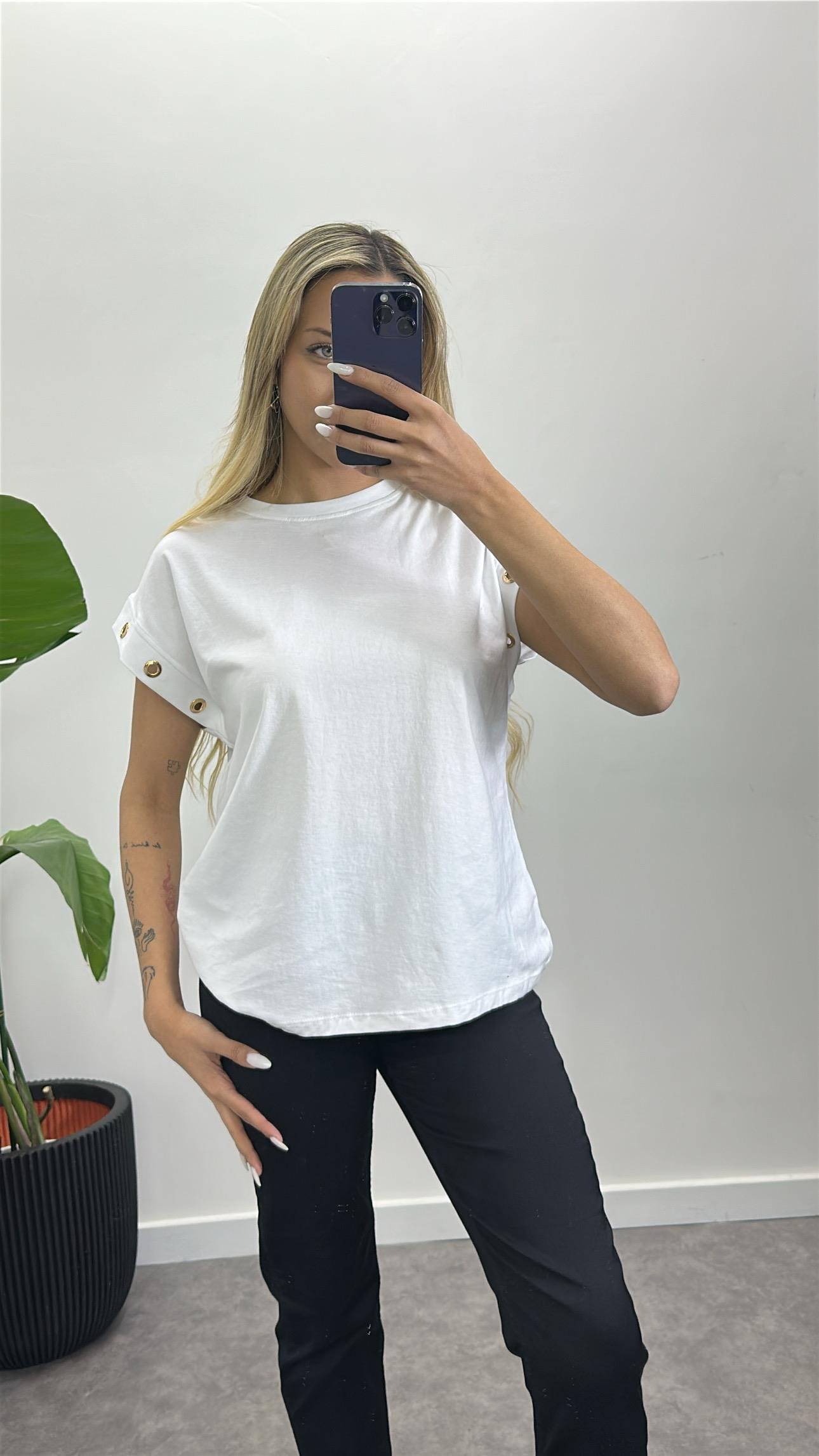 Kolu Kuş Gözlü T-Shirt