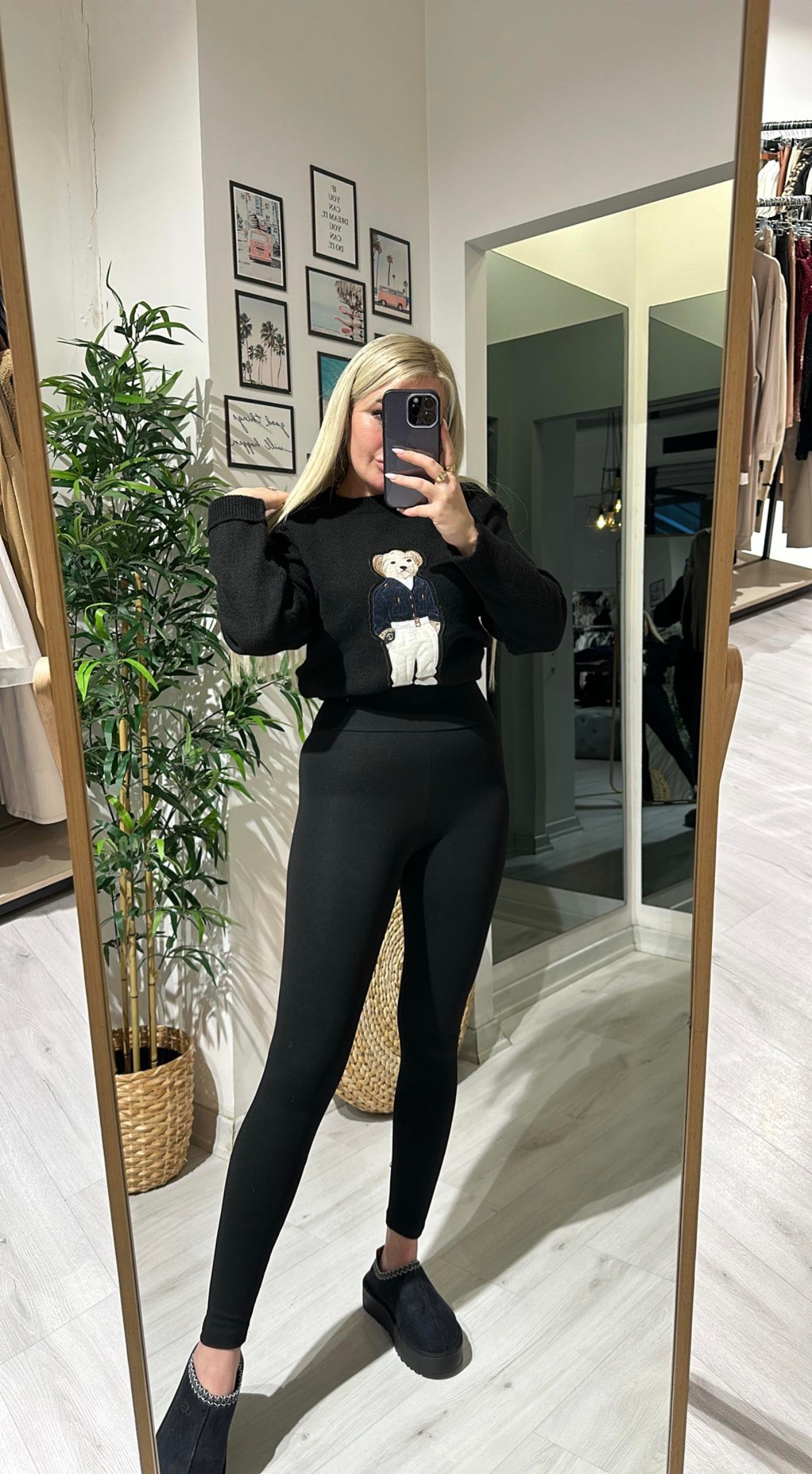 Korseli Geniş Kemer Şardonlu Tayt