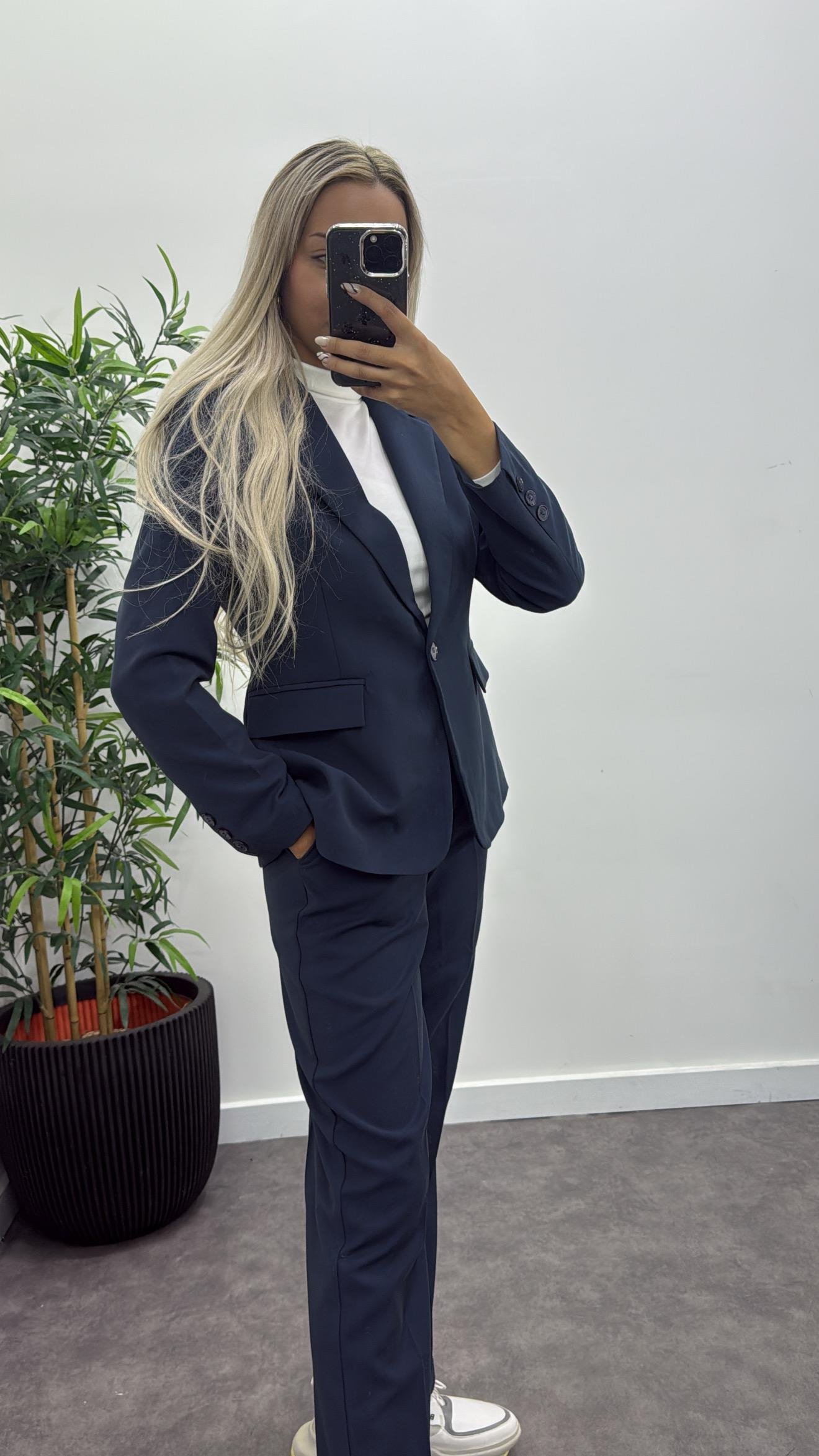 Lacivert Slimfit Takım Elbise